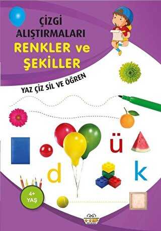 Renkler ve Şekiller - Çizgi Alıştırmaları