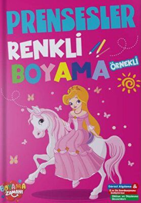 Renkli Boyama - Prensesler kapağı