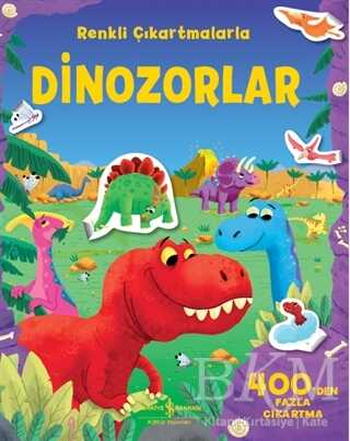 Renkli Çıkartmalarla Dinozorlar