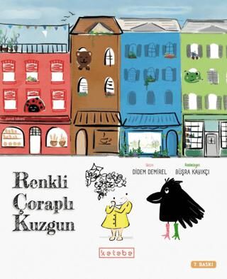 Renkli Çoraplı Kuzgun - 1