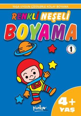 Renkli Neşeli Boyama 1 4+ Yaş - 1