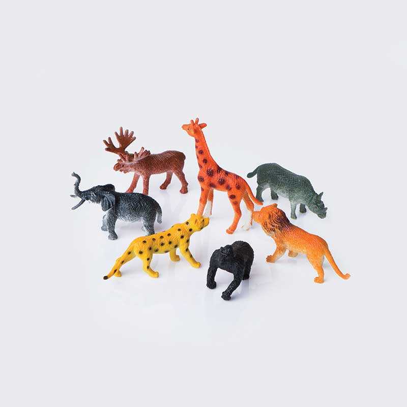 Eshel Renkli Yabani Hayvanlar--1-100--4 Lü
