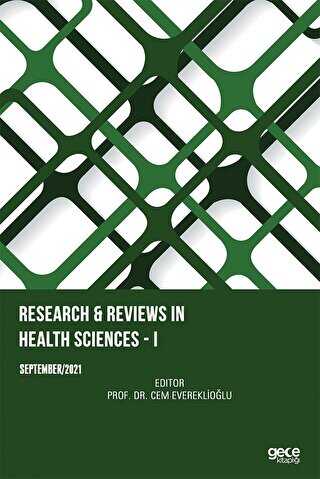Research Reviews in Health Sciences I - 1