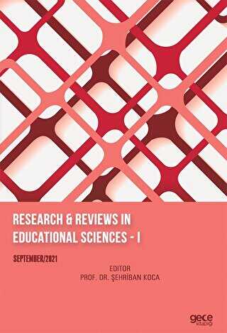 Research Reviews In Educational Sciences I - 1