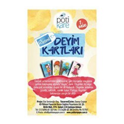 Resimli Deyim Kartları - Pötikare Yayıncılık