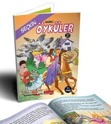 Resimli Seçkin Öyküler 3 Renkli 7+Yaş - Bordo Ressam
