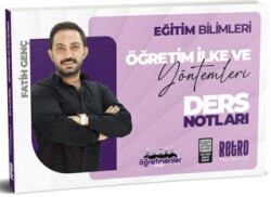 2025 KPSS Eğitim Bilimleri Öğretim İlke ve Yöntemleri Ders Notları - Retro Yayıncılık