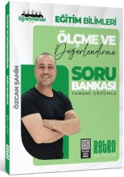 2025 KPSS Eğitim Bilimleri Ölçme ve Değerlendirme Soru Bankası - Retro Yayıncılık