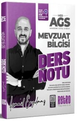 2026 MEB-AGS Mevzuat Bilgisi Ders Notu - Retro Yayıncılık