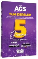2026 MEB AGS Tüm Dersler 5 Deneme - Retro Yayıncılık