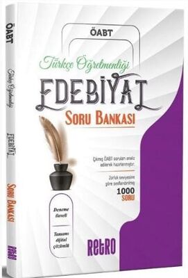 Retro Yayıncılık ÖABT Türkçe Öğretmenliği Edebiyat Soru Bankası Dijital Çözümlü - 1