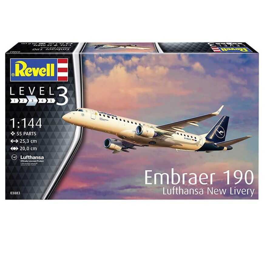 Revell Maket Seti Embraer 190 Lufthansa 63883