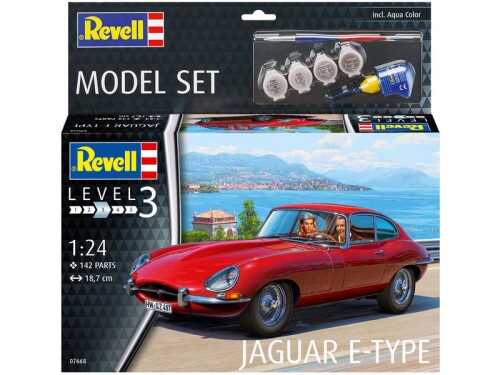 Revell Model Set 67668 Jaguar E Type Coupe