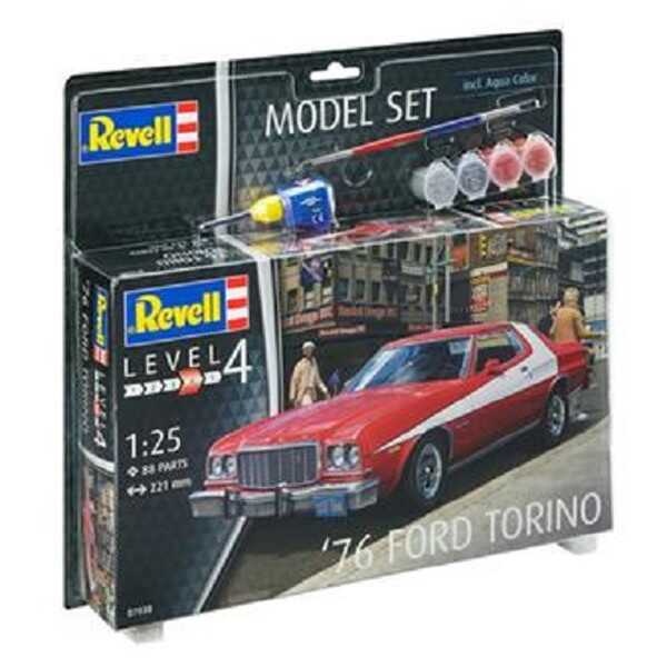 Revell Model Set 76 Ford Torino 1-25