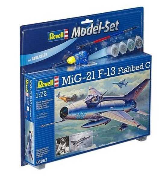 REVELL MODEL SETS 63967 F-13 MIG-21 FISHBED