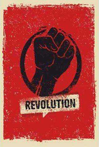 Revolution Devrim Retro Vintage Ahşap Poster