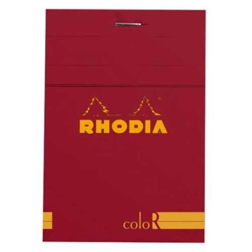 Rhodia Basics Bloknot Çizgili Poppy Kapak 90 Yaprak 8.5X12 Cm
