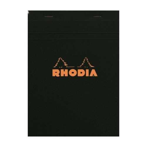 Rhodia Basics Bloknot Kareli Siyah Kapak A5 80 Yaprak
