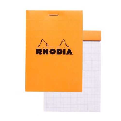 Rhodia Basics Bloknot Kareli Turuncu Kapak A5 80 Yaprak