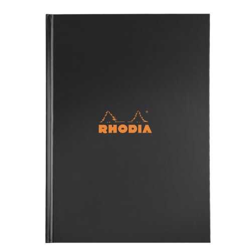 Rhodia Basics Defter Kareli Sert Siyah Kapak A4 80 Yaprak