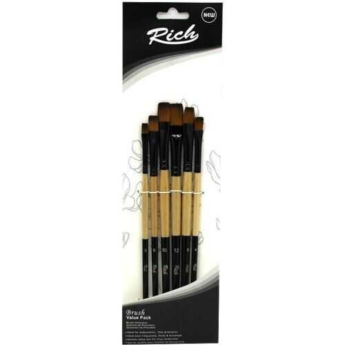 Rich Fırça Yeni Seri 05 Stroke 6 Lı Set