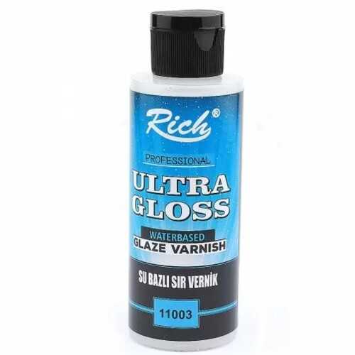 Rich Ultra Gloss Su Bazlı Sır Vernik 120 Cc