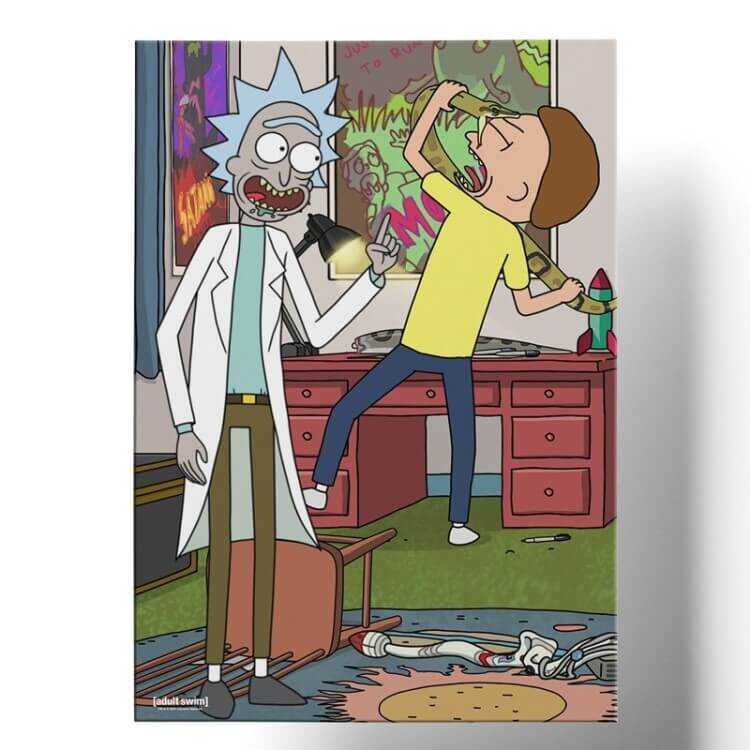 Mabbels Rick And Morty Puzzle 99 Parça