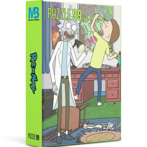Mabbels Rick And Morty Puzzle 99 Parça