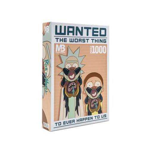 Rick and Morty Wanted The Worst Thing 1000 Parça Puzzle