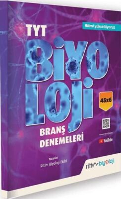 TYT Biyoloji 45 x 6 Branş Denemeleri - 1