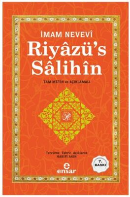 Riyazü’s Salihin kapağı