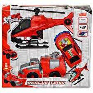 Roadmates 3`Lü Aksiyon İtfaiye Seti - 1