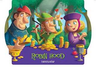 Robin Hood 3 Boyutlu Kitap