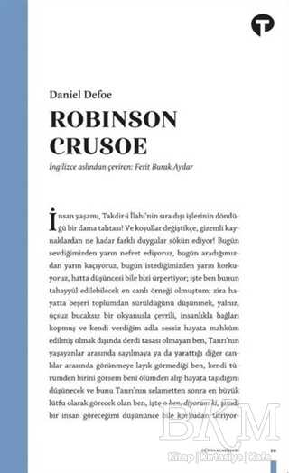 Robinson Crusoe - Turkuvaz Kitap