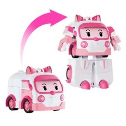 Robocar Poli Büyük Transforming Robot Amber - Robocar Poli