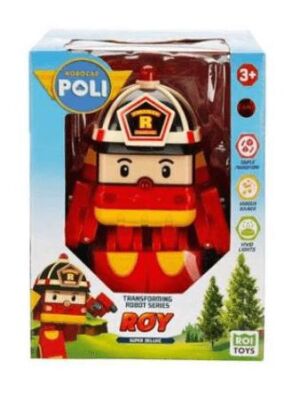 Robocar Poli Büyük Transforming Robot Roy - 1