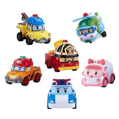 Robocar Poli Gogo Rescue Deluxe 6`Lı Set - 2