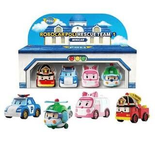 Robocar Poli Mini Kasabanın Kurtarma Araçları 4`Lü - 1
