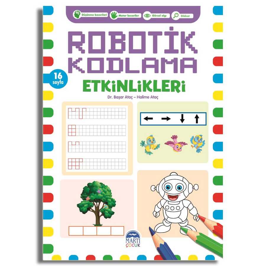 Robotik Kodlama Etkinlikleri - 1 - Martı Çocuk Yayınları