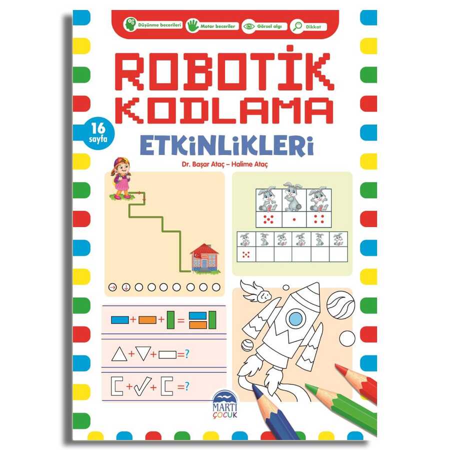 Robotik Kodlama Etkinlikleri - 10 - Martı Çocuk Yayınları