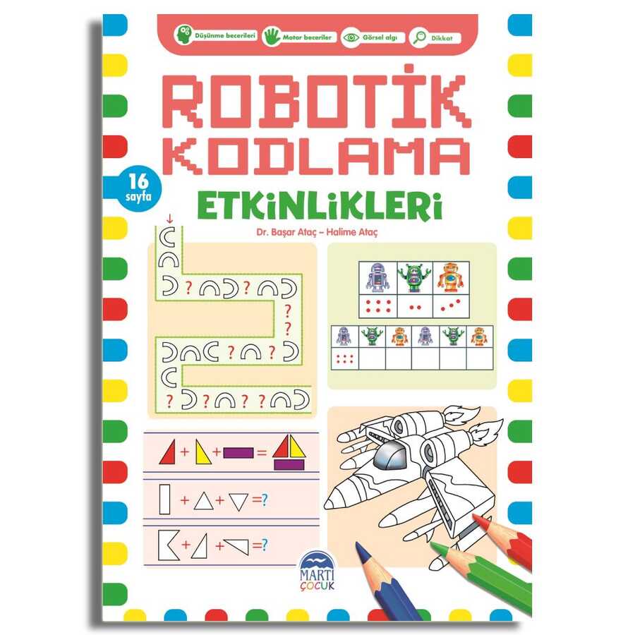 Robotik Kodlama Etkinlikleri - 12 - Martı Çocuk Yayınları