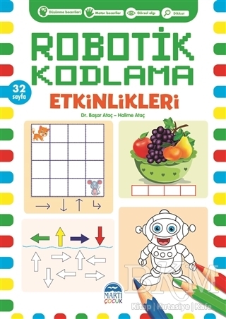 Robotik Kodlama Etkinlikleri 13 - Martı Çocuk Yayınları