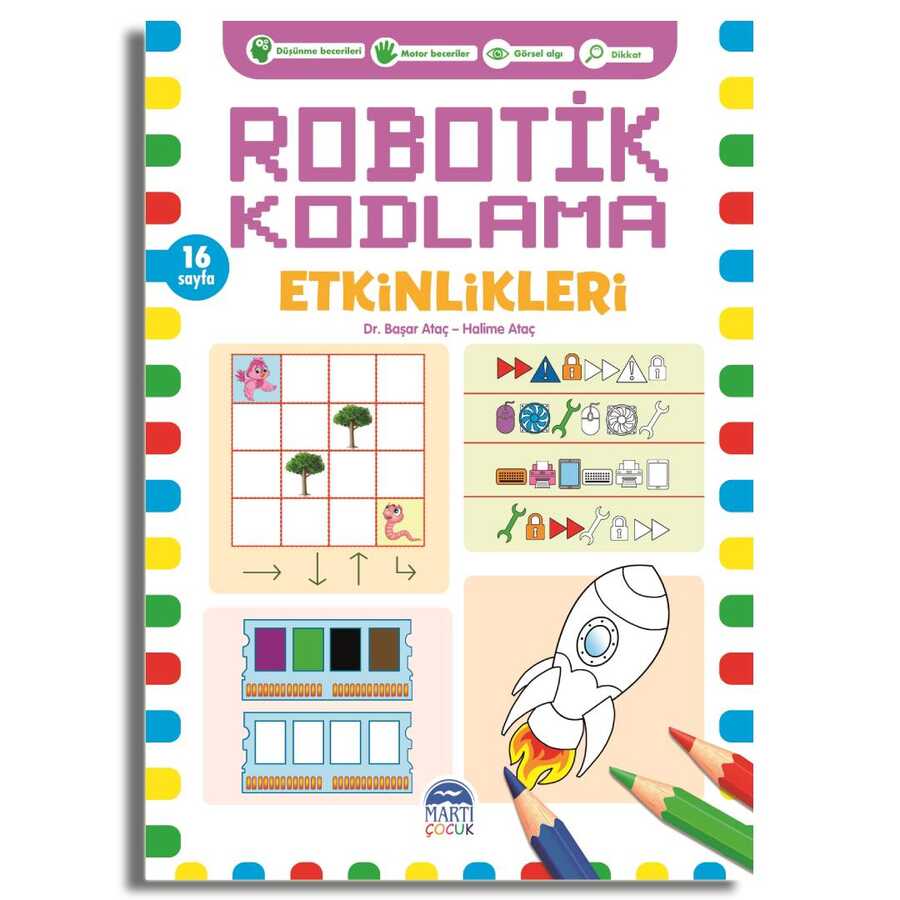 Robotik Kodlama Etkinlikleri - 3 - Martı Çocuk Yayınları