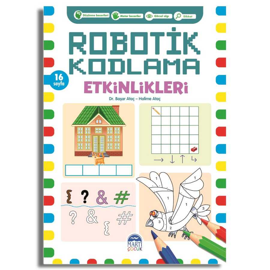 Robotik Kodlama Etkinlikleri - 4 - Martı Çocuk Yayınları