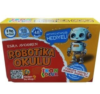 Robotika Okulu Hikaye Seti 10 Kitap Set - 1