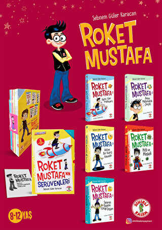 Roket Mustafa’nın Serüvenleri Seti 5 Kitap Takım