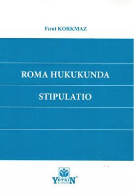 Roma Hukukunda Stipulatio - 1