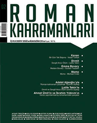 Roman Kahramanları Dergisi Sayı: 2 Nisan-Haziran 2010 - 1