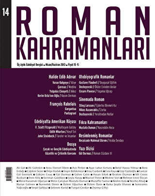Roman Kahramanları Sayı: 14 Nisan-Haziran 2013 - 1