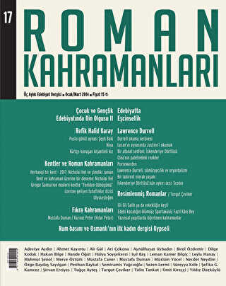 Roman Kahramanları Sayı: 17 Ocak-Mart 2014 - Roman Kahramanları Dergisi